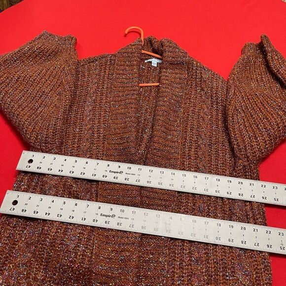 She + Sky Sparkly Confetti Cardigan One Size - Picture 3 of 7